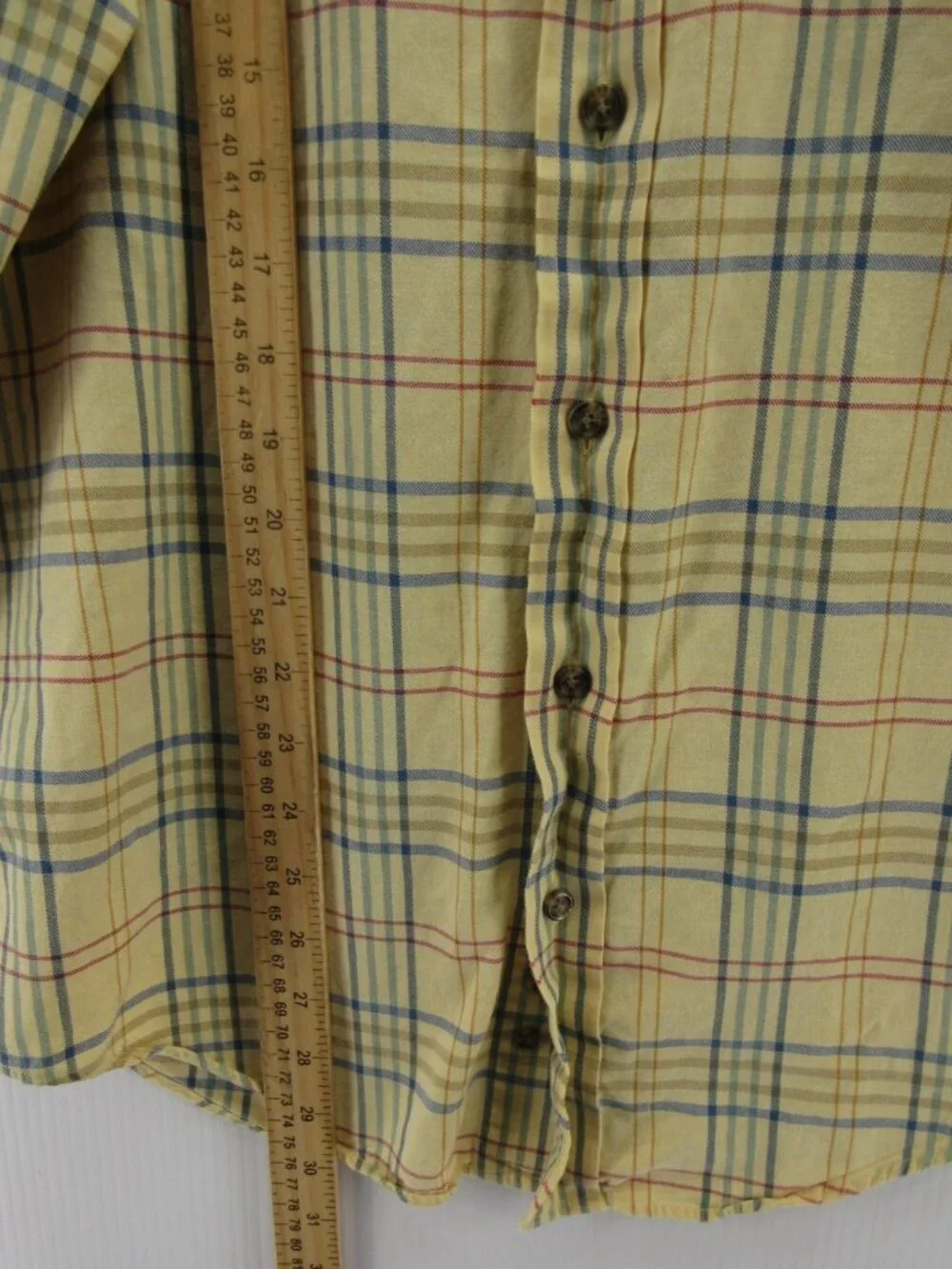 VINTAGE Viyella Shirt Medium Wool Blend Button Down Plaid Heritage * - Picture 4 of 11